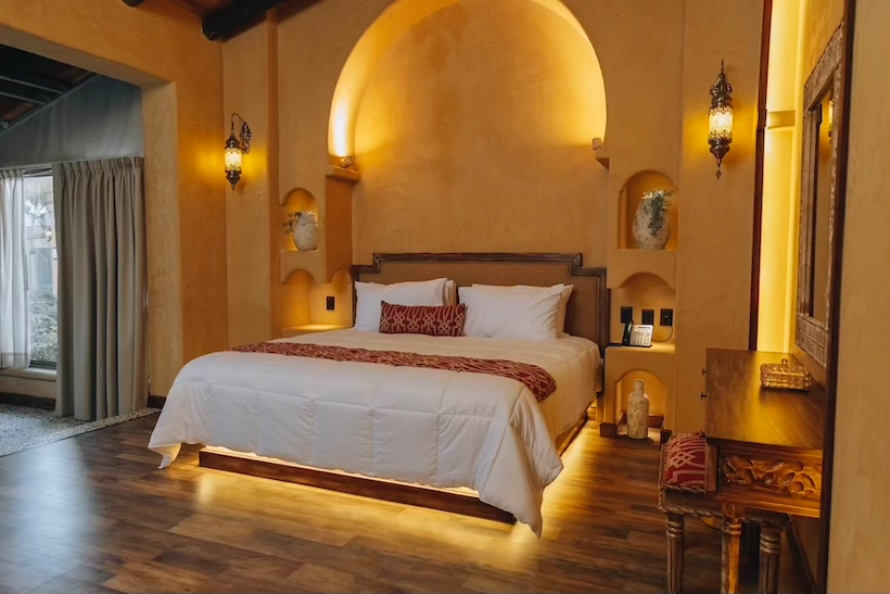 Habitación de hotel boutique en Aguascalientes